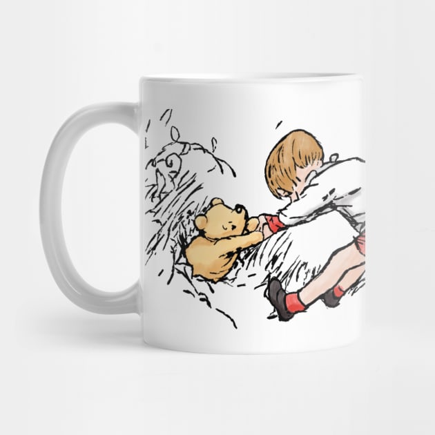 Classic Stuck Winnie the Pooh by Boyanton Designs